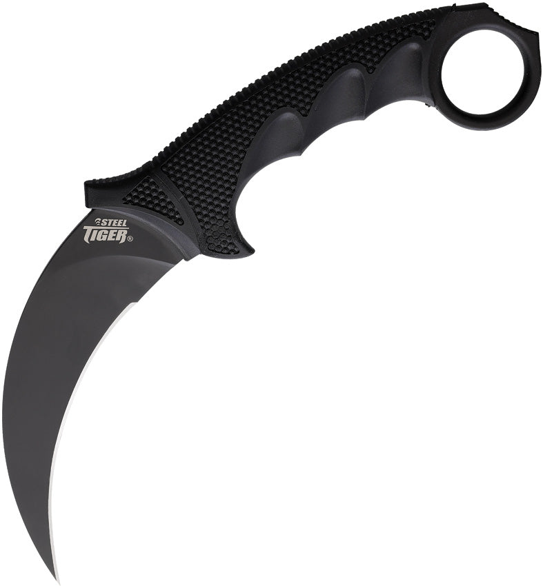 Steel Tiger Karambit Blk CS-49KST-BKBK-BRK