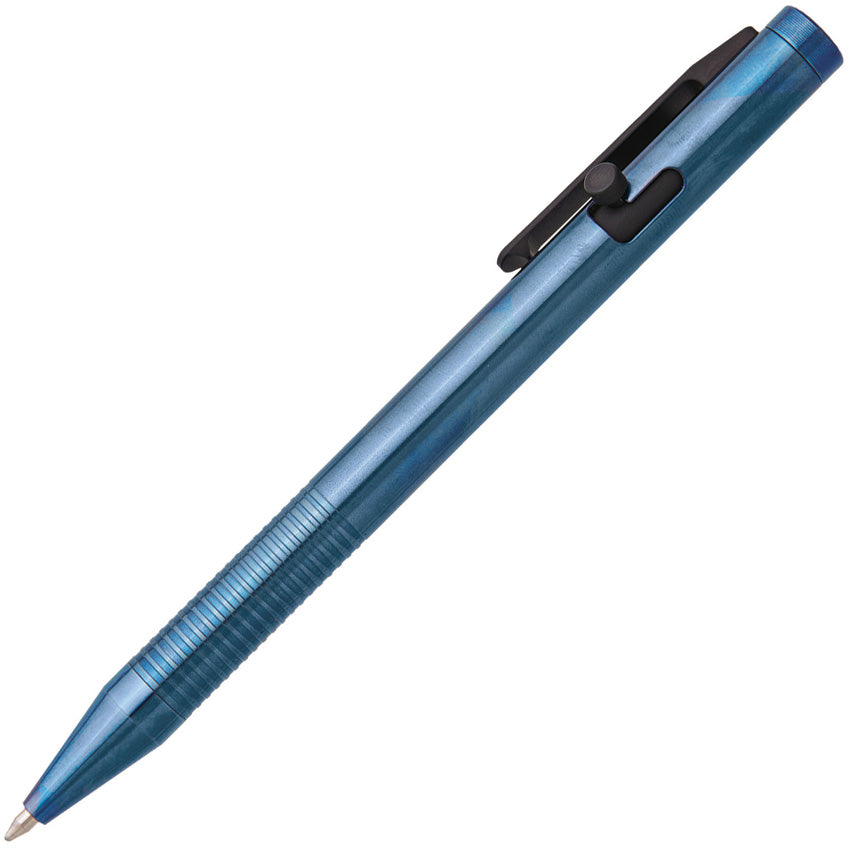 Bolt Action Pen Titanium Blue BHTIP01BL