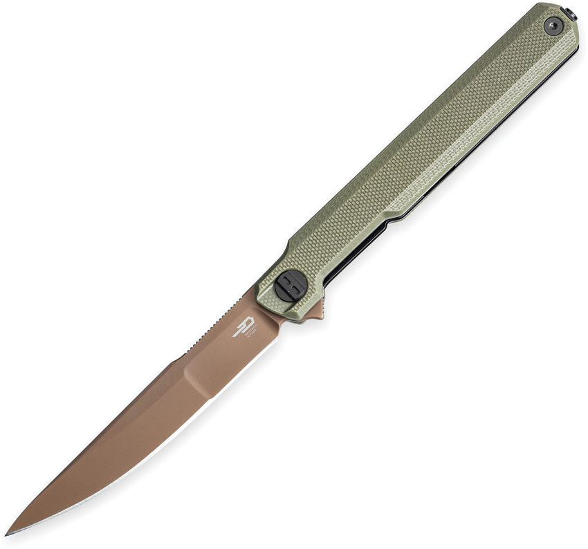 Duoz Linerlock OD Green BG65F
