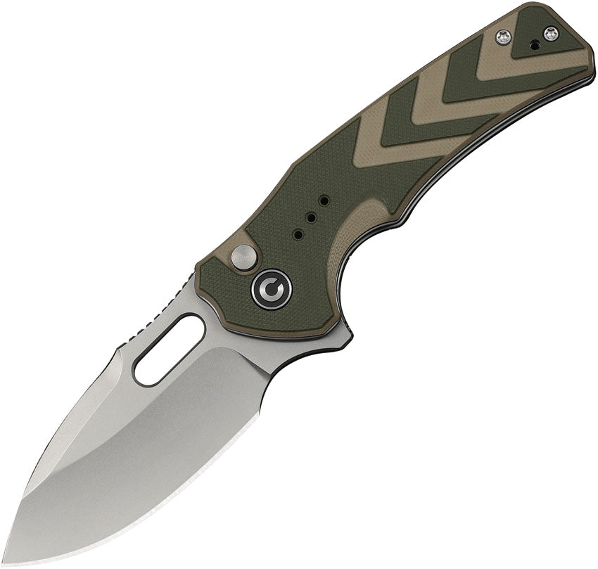 Vexron Button Lock Grn/Tan