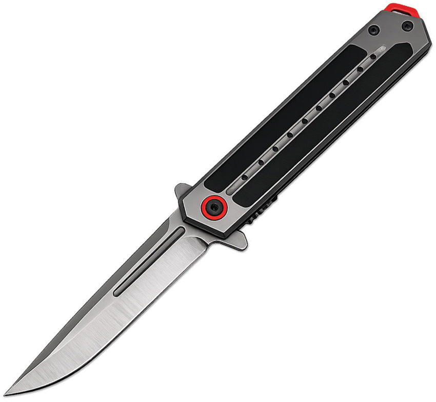 Linerlock A/O Gray/Red 10-A131GYRCP