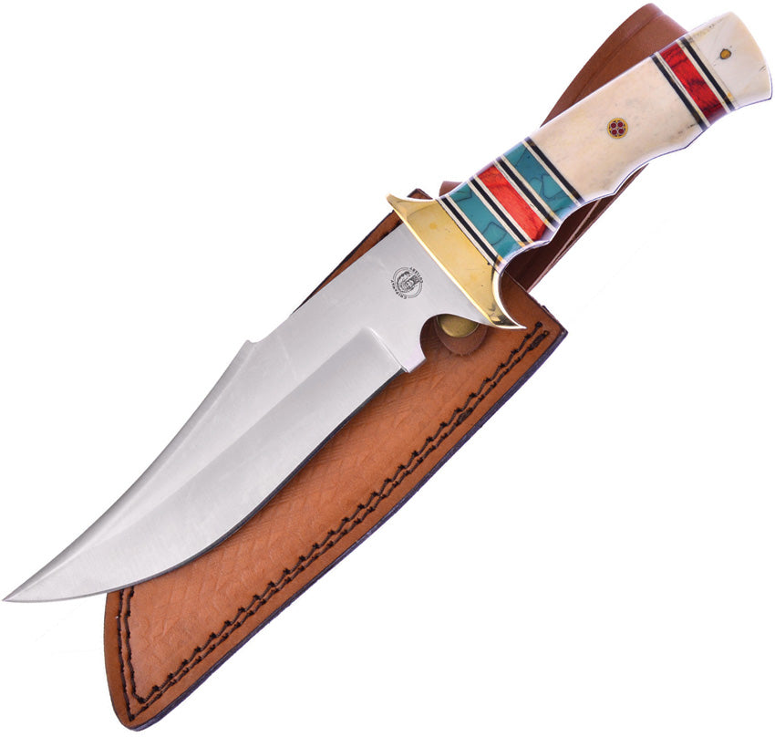 Hunter Fixed Blade White Bone