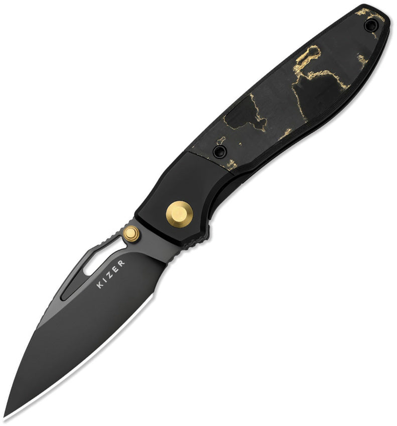 Shrike Framelock Camo Gold CF KI3746A2