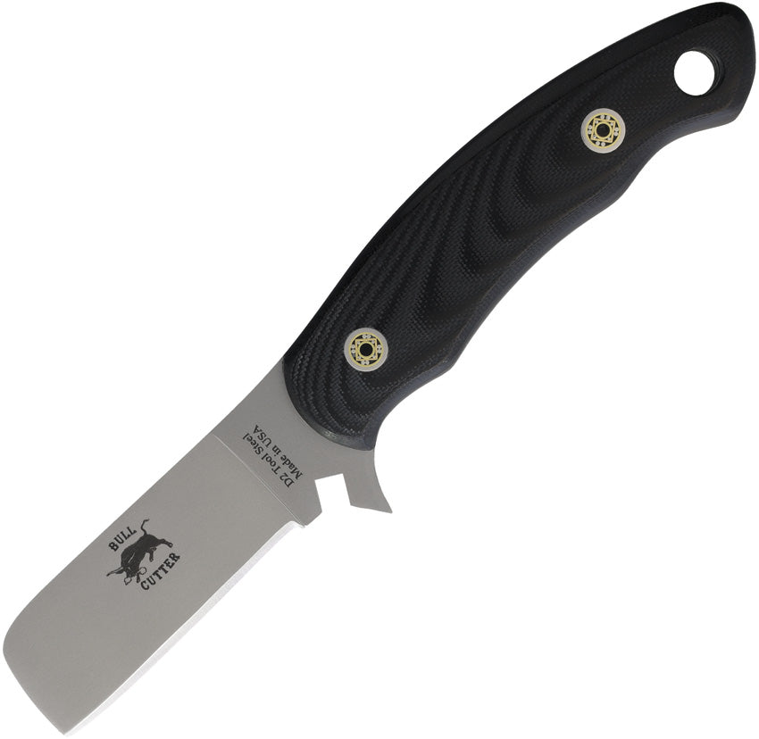 Bull Cutter Fixed Blade BlkG10