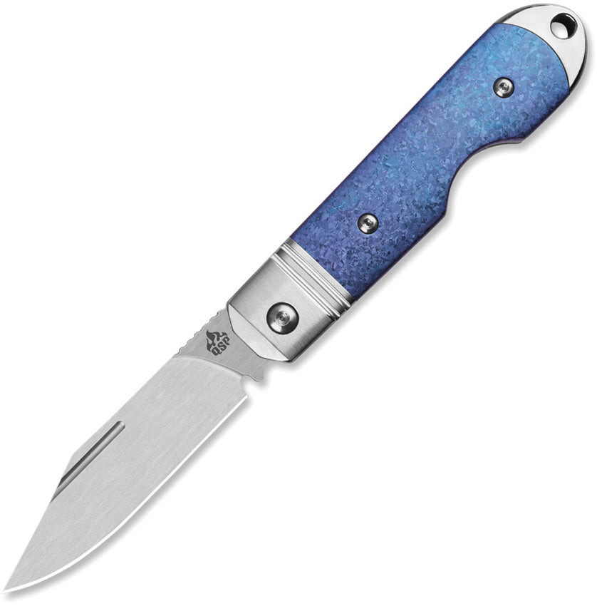 Moray Slip Joint Blue Ti QS171A