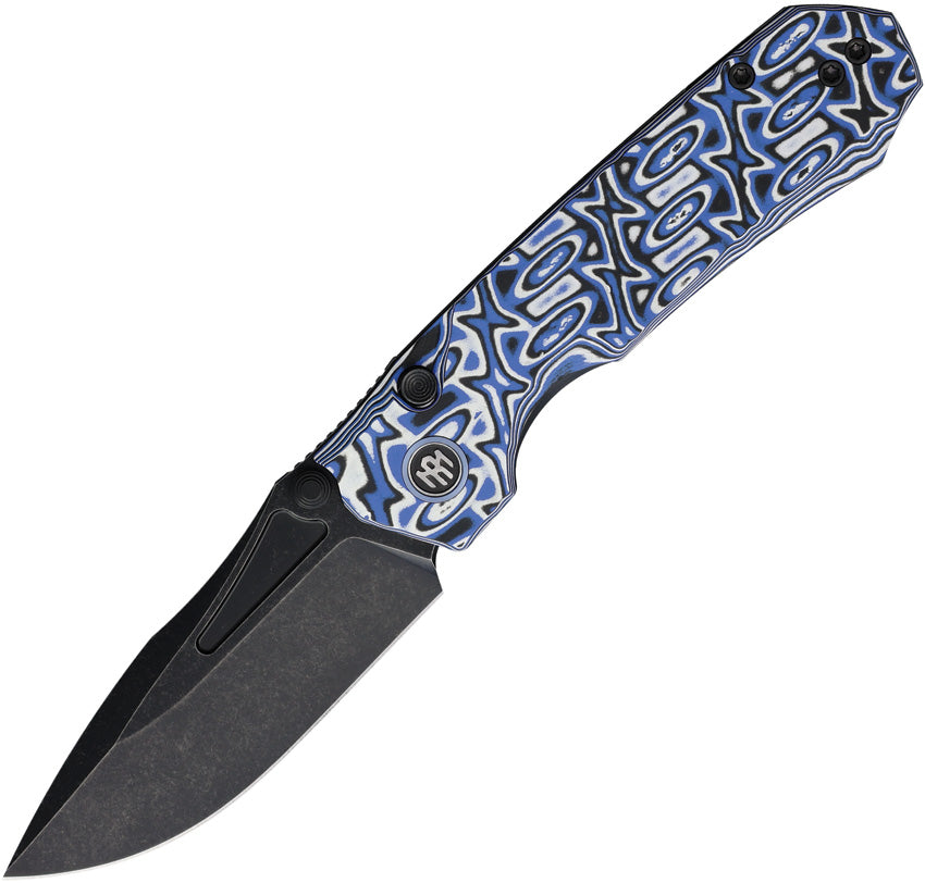 Rhino Button Linerlock Blue RNGD262