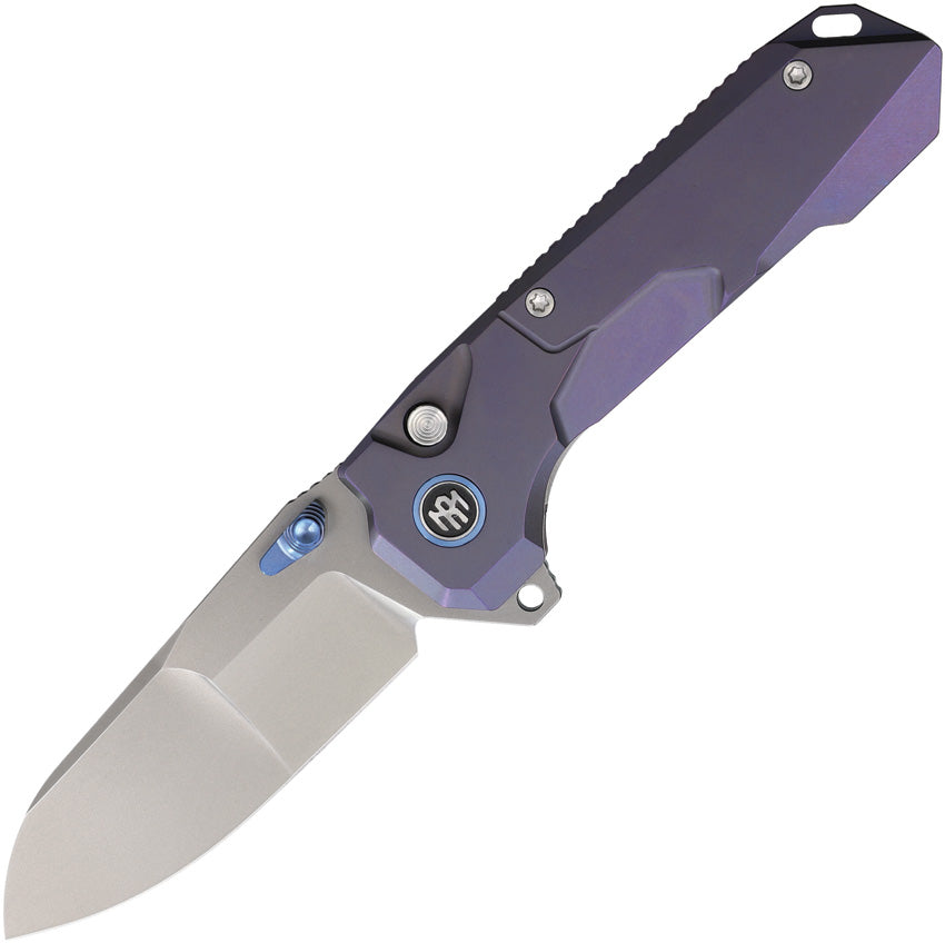 Cosmic Button Linerlock Ti Blu RTCO-TB