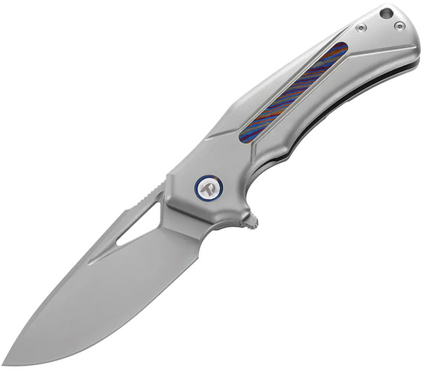 Framelock Gray Ti/Zirc D9402G