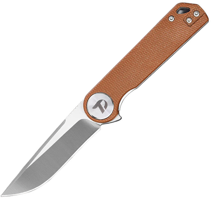 Linerlock Micarta Brown D3897MO