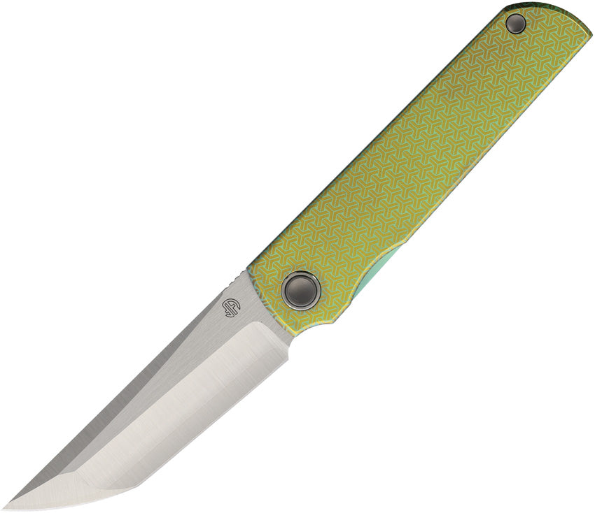 Zen Framelock Ti Gold