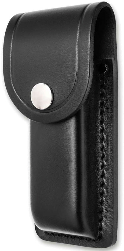 Large Leather Pouch Black