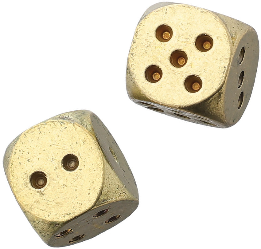 Small Brass Dice CT596