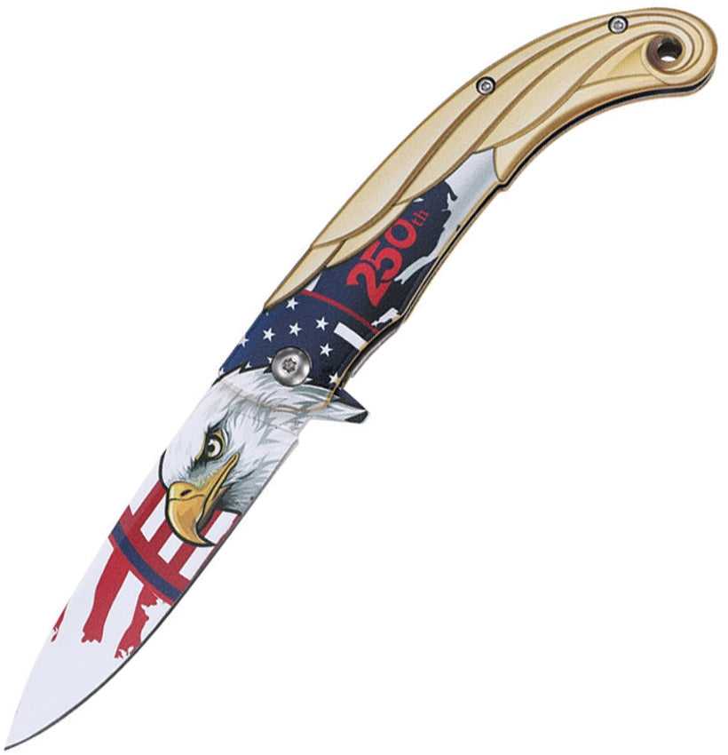 Eagle Linerlock A/O Gold MT-A2071G-250