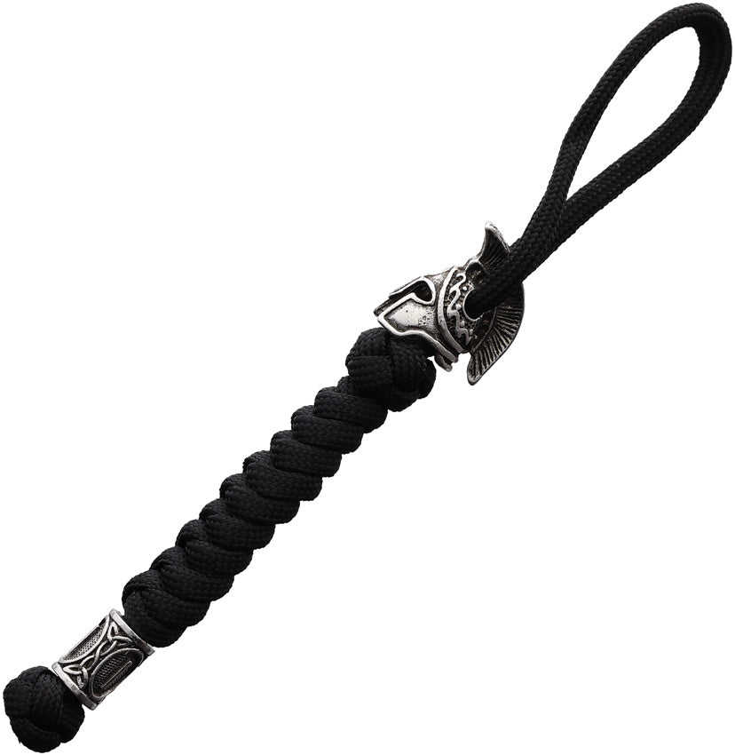 Black Spartan Paracord Lanyard CT997BLK