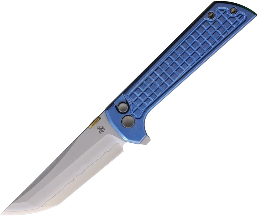 Chop 2 Button Lock Frag Blue 2406-ICE-G-BL