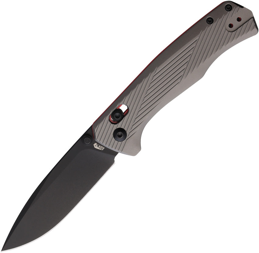 Interlace Slide Lock Gray/Red AB1028R