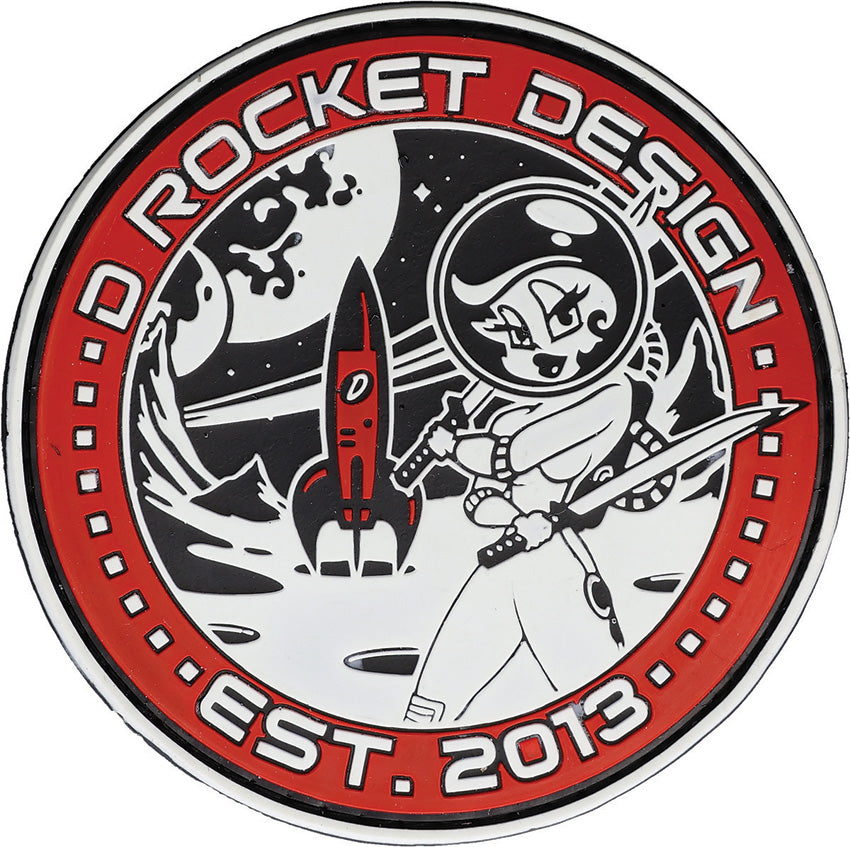 Rocket Girl Patch DRD-PATCH-2013