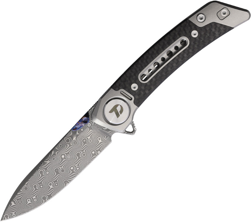 Framelock Dam Ti/CF D9610TCD