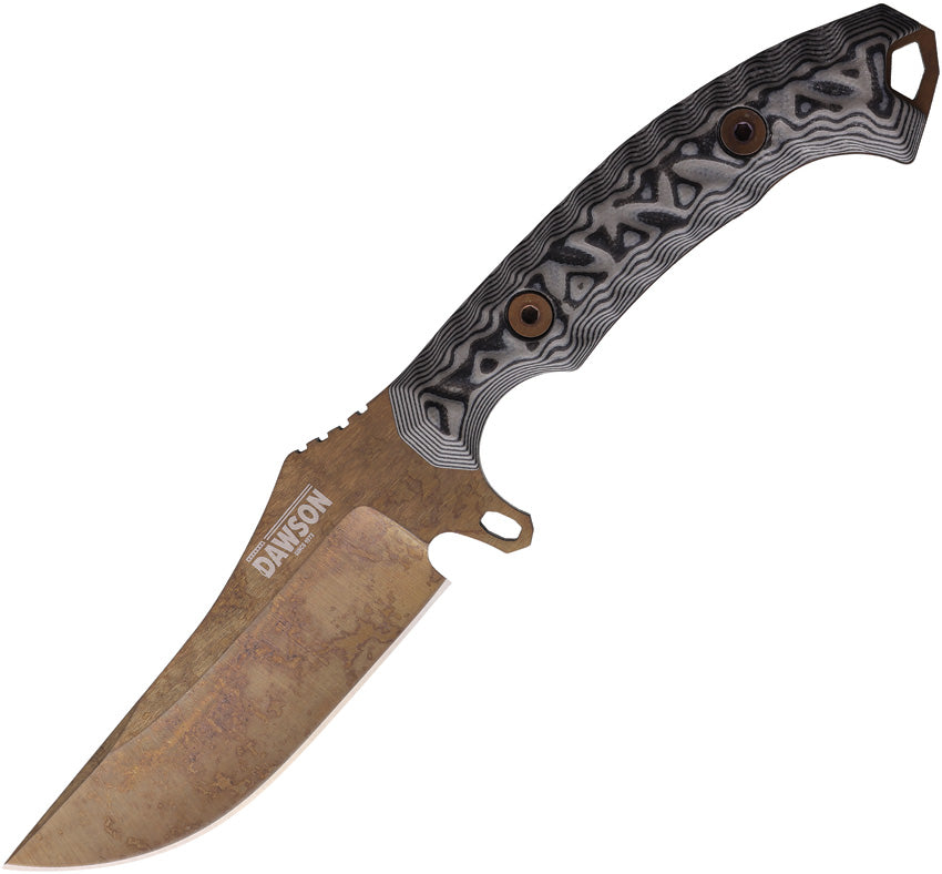 Woodsman Fixed Blade Blk/Gry