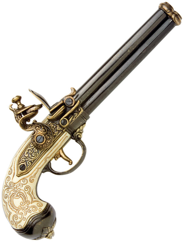 Italian 3-Barrel Flintlock 22-1016L