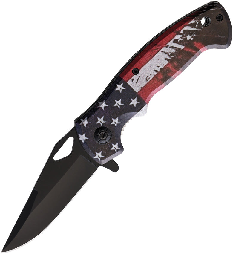 US Flag Linerlock 10-765-SF