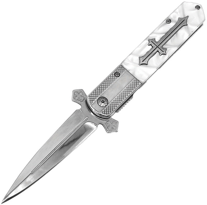 Knight Warrior Linerlock White 10-A137WP