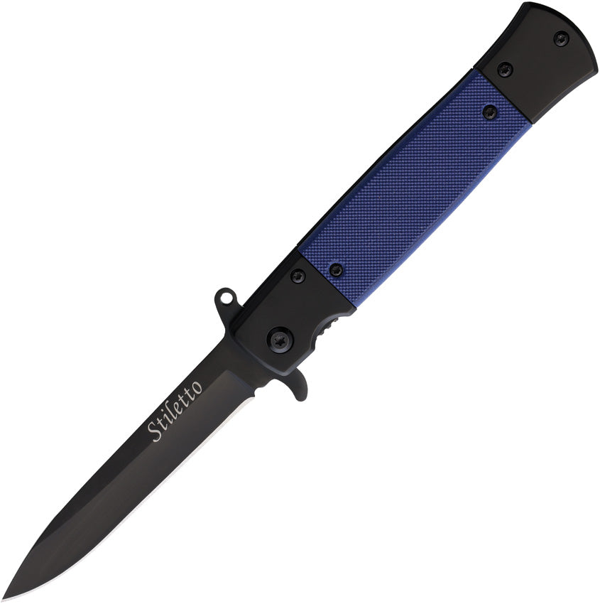 Stiletto Linerlock A/O Blue 10-A96BL