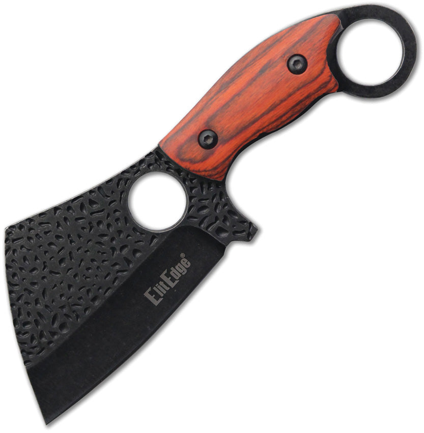 Fixed Blade Cleaver Brown 20-664WB