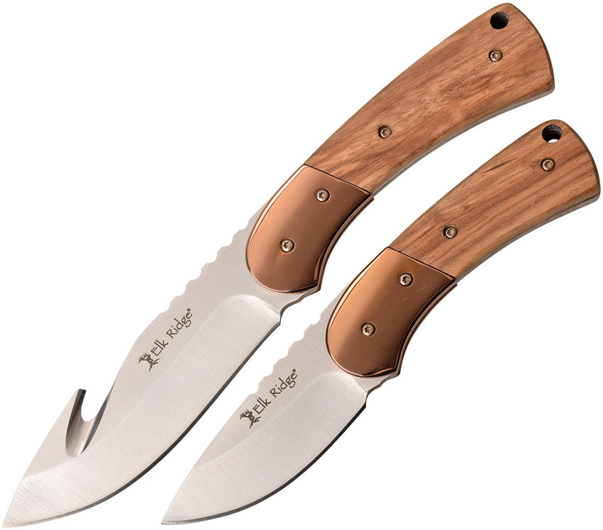 Fixed Blade Combo Brown ER-200-10BR