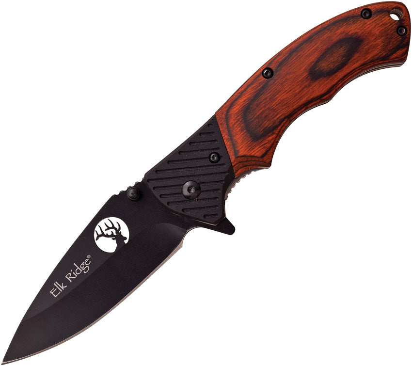 Linerlock Brown Wood ER-566BPW