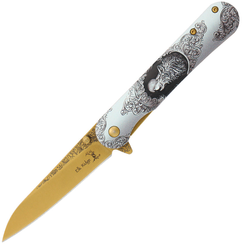 Wildlife Framelock A/O Wolf ER-A2007WF