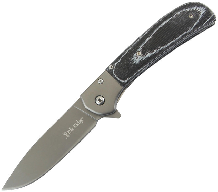 Linerlock A/O Black Micarta ER-A2022MC