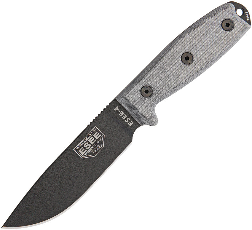 Model 4 Carbon Steel Plain ESEE-4P-B