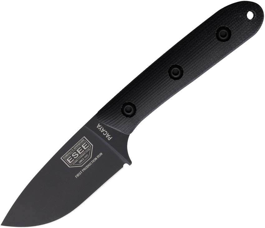 Pacaya Fixed Blade Black ESEE-PACAYA3V-B