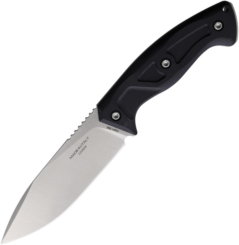 Venatus F Fixed Blade Blk G10 04.1000.0089/NIT/SAT-BLK