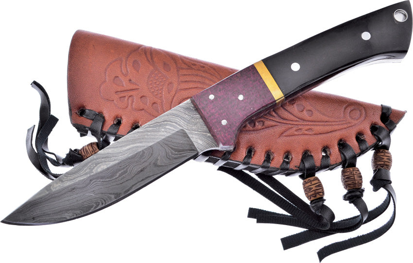 Damascus Hunter Buffalo Horn