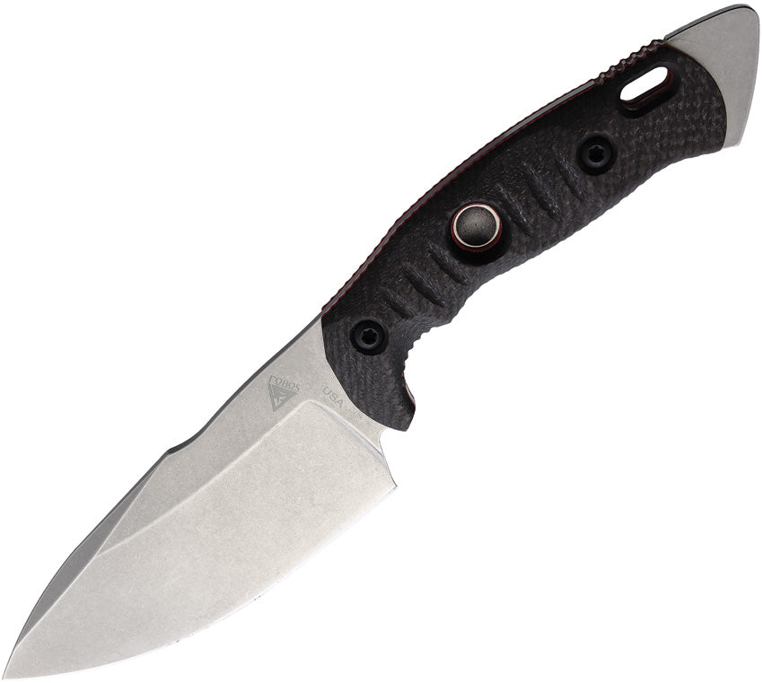 Alaris Fixed Blade ALARIS 3V CARBON FIBER RED