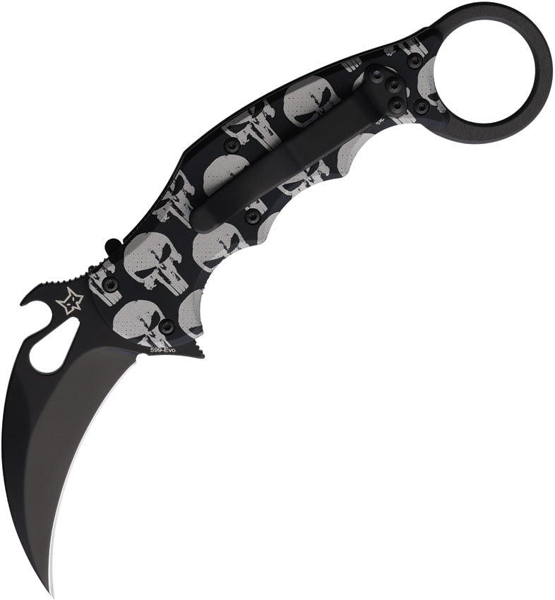 Karambit Linerlock Skull