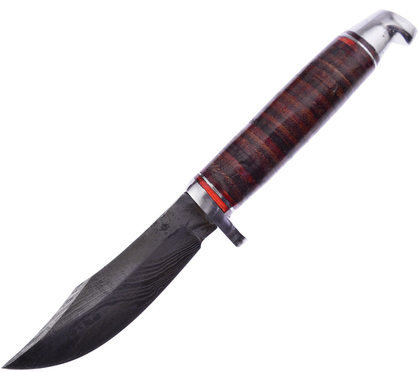 Fixed Blade Stacked Leather WT-1028D