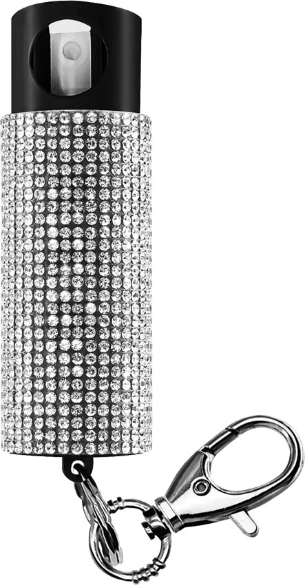 Bling It On Pepper Spray Whit PS-GDBO-WT