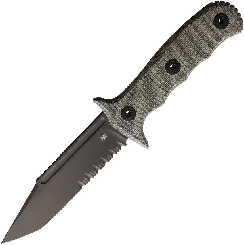 Binome Fixed Blade BC-29-SERRATED