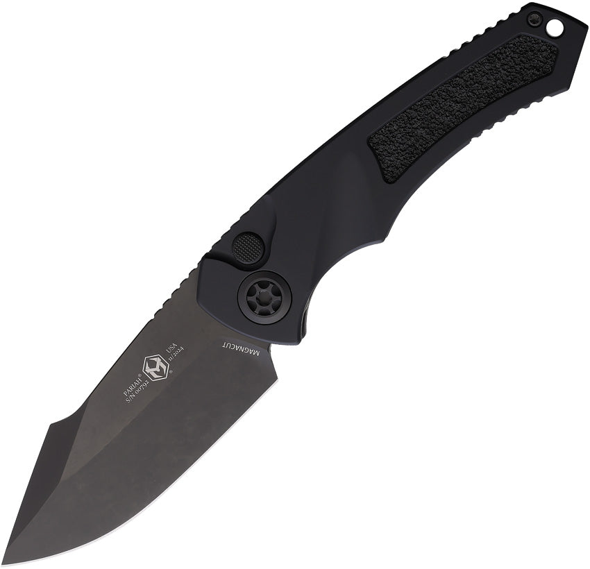 Auto Pariah Button Lock Blk