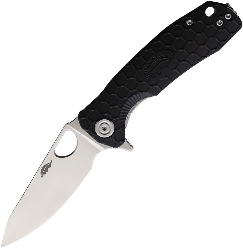 Small Leaf Linerlock Black HB1308
