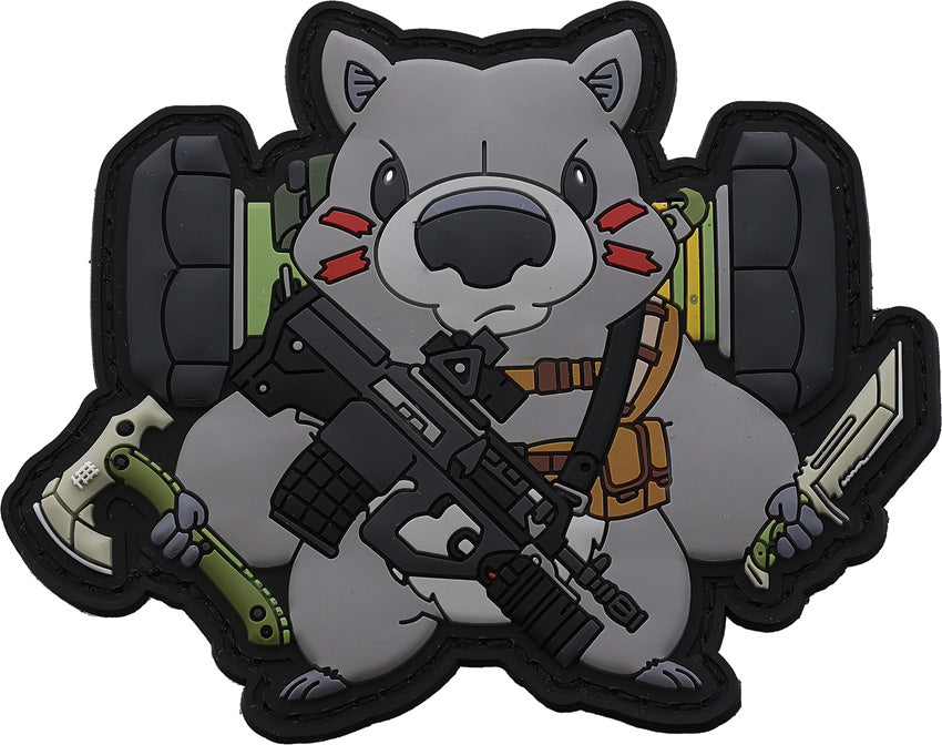 Combat Wombat Morale Patch COMBAT WOMBAT MORALE PATCH