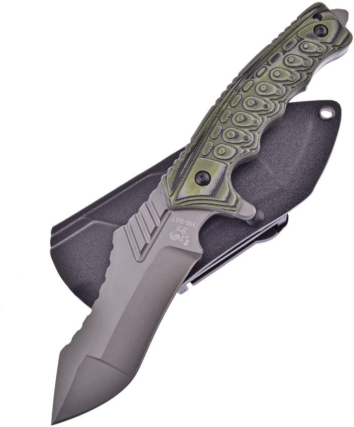 Fixed Blade Green HR-007