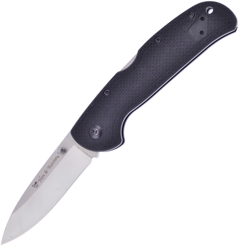 Lockback Black G10 HRI180B/G10