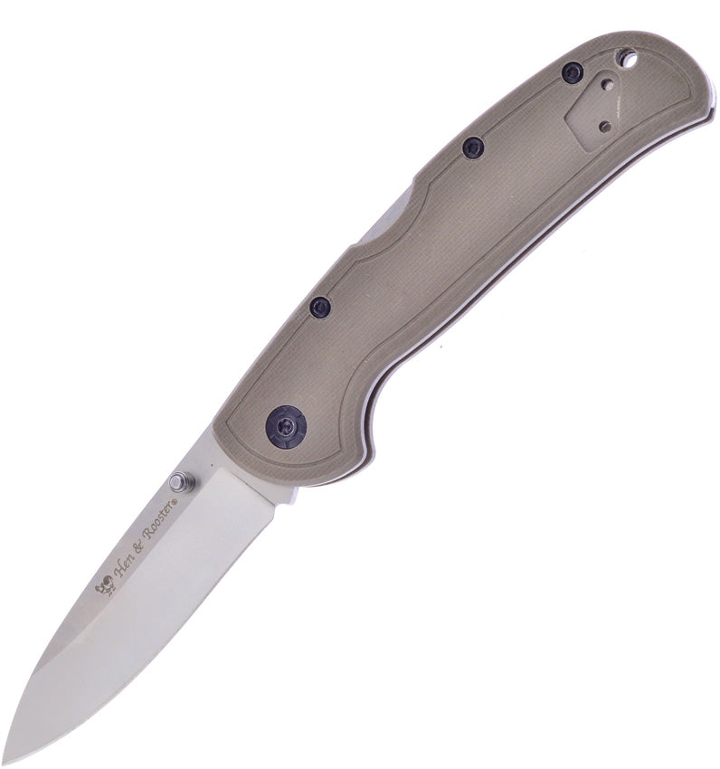Lockback Desert sand G10