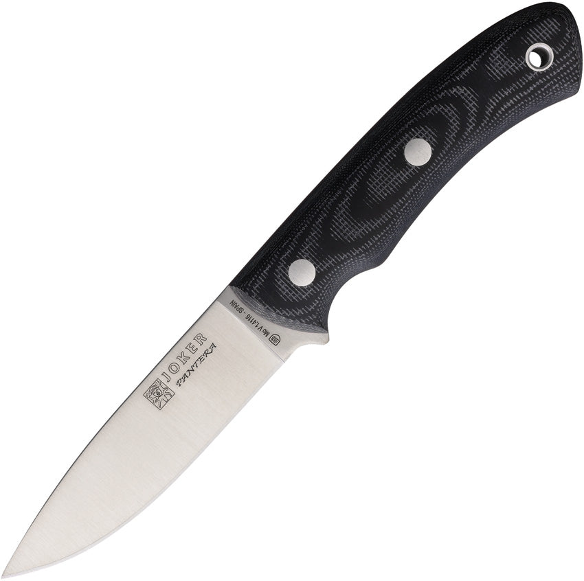 Pantera Fixed Blade Black Jute CM17