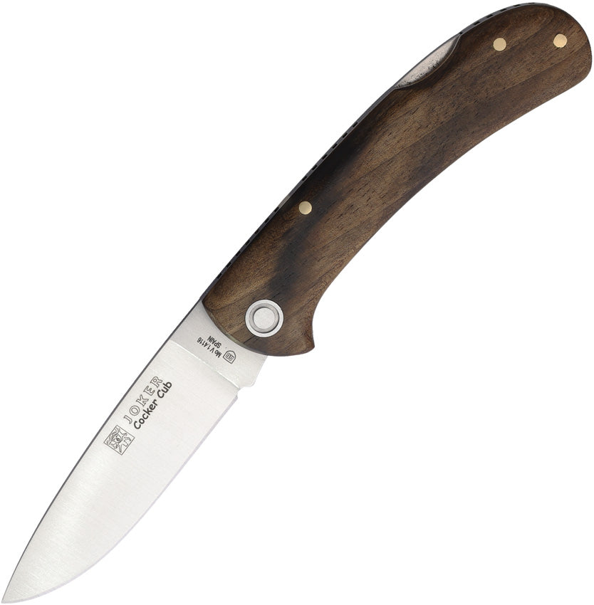 Cocker Cub Lockback Walnut