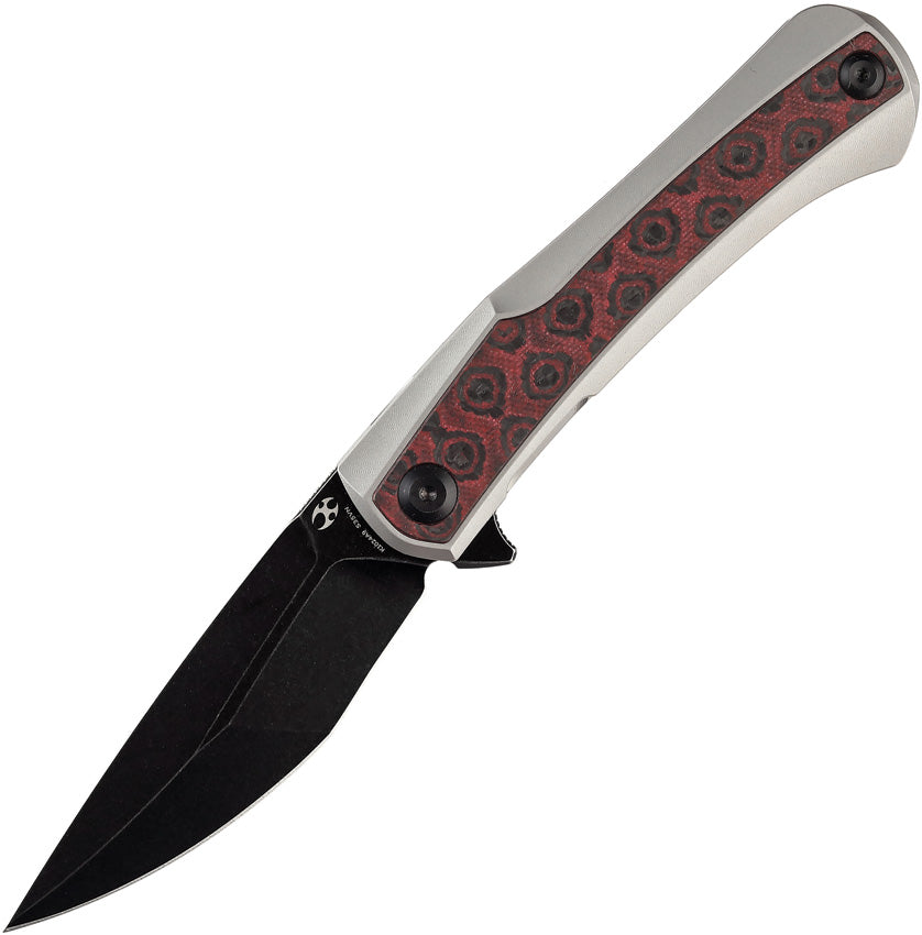 Kratos Framelock Red/Blk CF K1024A9